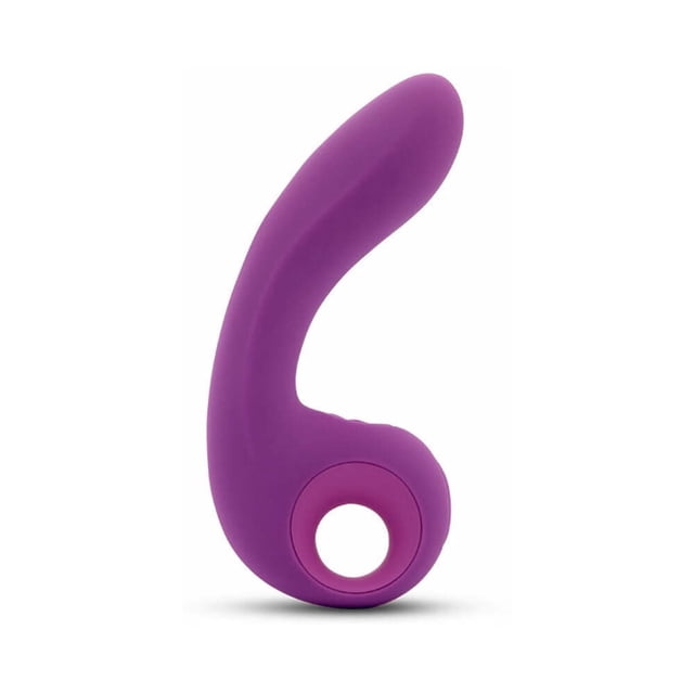 Nu Sensuelle Raine Nubii Rechargeable Silicone G-Spot Tapping Vibrator - Purple