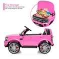 thumbnail image 4 of Telyswee Kids 12V Ride on Car 4.5 MPH Ride on Toys for Toddlers 3-8, Electric Car with Parent Remote Control, Music Player, MP3, LED Lights, for Boys Girls, 4 of 7
