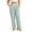 04-Green, variant on Striped Pants Womens Elastic High Waist Wide Leg Loose Pant Casual Outdoor & Home Sleepwear Pants with Pockets