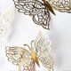 thumbnail image 2 of 24 Uds. Pegatinas de pared de mariposas 3d, calcomanías de pared de mariposas de 3 tamaños, decoración de pared de habitación para dormitorio, decoraciones para bodas y fiestas, 2 of 4