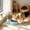 Blue, variant on Large Capacity Automatic Dry Pet Food Feeder Plastic Gravity Dispenser for Cats Dogs Puppies Kittens Indoor Daily Feeding,Gray