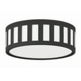 thumbnail image 2 of KEN-2203-BF Crystorama Lighting Kendal - 3 Light Flush Mount-5 Inches Tall and 14 Inches Wide, 2 of 5