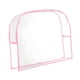 thumbnail image 2 of Funda para respaldo de silla de barbero, reutilizable, transparente, impermeable y reforzada. 48x38x12cm, 2 of 9