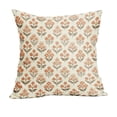 thumbnail image 2 of Floral Print Throw Pillow Cover, Decorative Square Cushion Case For Sofa Couch Bedroom Living Room Home Decor, Single Sided Floral Accent Pillowcase, 2 of 6