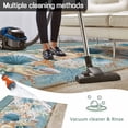 thumbnail image 5 of Teal Blue Brown Beach Coastal Outdoor Rug 5x7 Ft - Reversible Patio Rug Outdoor Camping Rugs, Nautical Shell Starfish Coral Summer Indoor Outdoor Area Rugs, Non-Slip Outdoor Carpet for Deck/Porch, 5 of 8