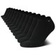 thumbnail image 1 of Calcetines Tommy Hilfiger No Show para mujer, paquete de 12, tallas 4-10, color negro, 1 of 5