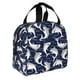 thumbnail image 2 of Easygdp Angry Shark Bolsa Térmica Premium - Tela Oxford Impermeable, Gran Capacidad, Bolsillo Frontal, Unisex para Trabajo, Escuela, Actividades al Aire Libre y Picnics, 2 of 8