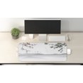 thumbnail image 2 of Floral Computer Mouse Pad, Chinese Painting Style Artwork Tree Branches Birds Mountains Landscape Art, Rectangle Non-Slip Rubber Mousepad Large, 31" x 12" Gaming Size, Red Green Black, by Ambesonne, 2 of 2