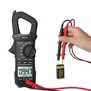 Digital Clamp Meter Auto-ranging AC/DC Voltage&Current Black