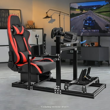 Marada Racing Seat Sim Stand Rig - Flight Simulator Cockpit with Game ...