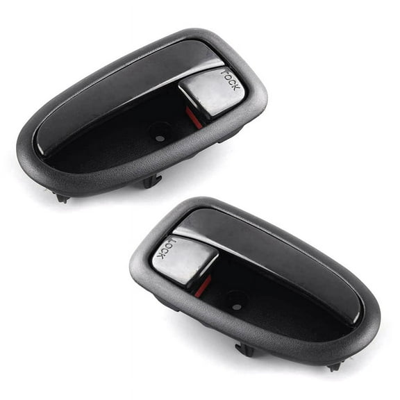 2 Pcs Car Black Interior Door Handle Catch for Matrix 2001-2010 82620-17010, Right & Left