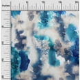 thumbnail image 2 of oneOone Viscose Chiffon Medium Blue Fabric Watercolor Fabric For Sewing Printed Craft Fabric By The Yard 42 Inch Wide, 2 of 6
