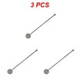 thumbnail image 1 of 1/3/5 Pcs Agitateur Poli Fantaisie pour Cocktail Boisson Acier Inoxydable 304 Agitateurs de Boisson Outils de Bar Réutilisable Durabilité Style A 3 Pcs, 1 of 6