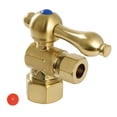 thumbnail image 4 of Kingston Brass CC53307VKB30 Traditional 9 Piece Standard Mount Plumbing Sink Trim Kit with P-Trap and Drain, Brushed Brass, 4 of 4