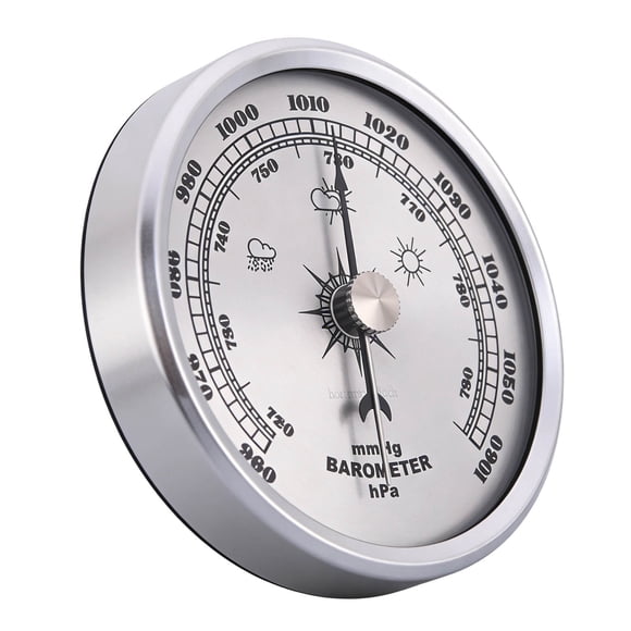 FEISHENTT High Precision Barometer for Home Indoor Fishing | Dial Barometric Pressure Gauge,Accurate Weather Monitoring