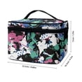 thumbnail image 6 of HELLHERO Multi-Purpose Cosmetic Toiletry Bag Graffiti Style Make up Organizer Zipper Storage Bag Polyester Wide Open Portable Pouch, 6 of 6