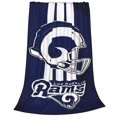 thumbnail image 3 of Manta de franela suave y acogedora personalizada de Rams Football para hombres y mujeres, se puede usar en la cama, el sofá, para acampar, para ver películas o viajar, 30 x 40 pulgadas, 40 x 50, 3 of 8
