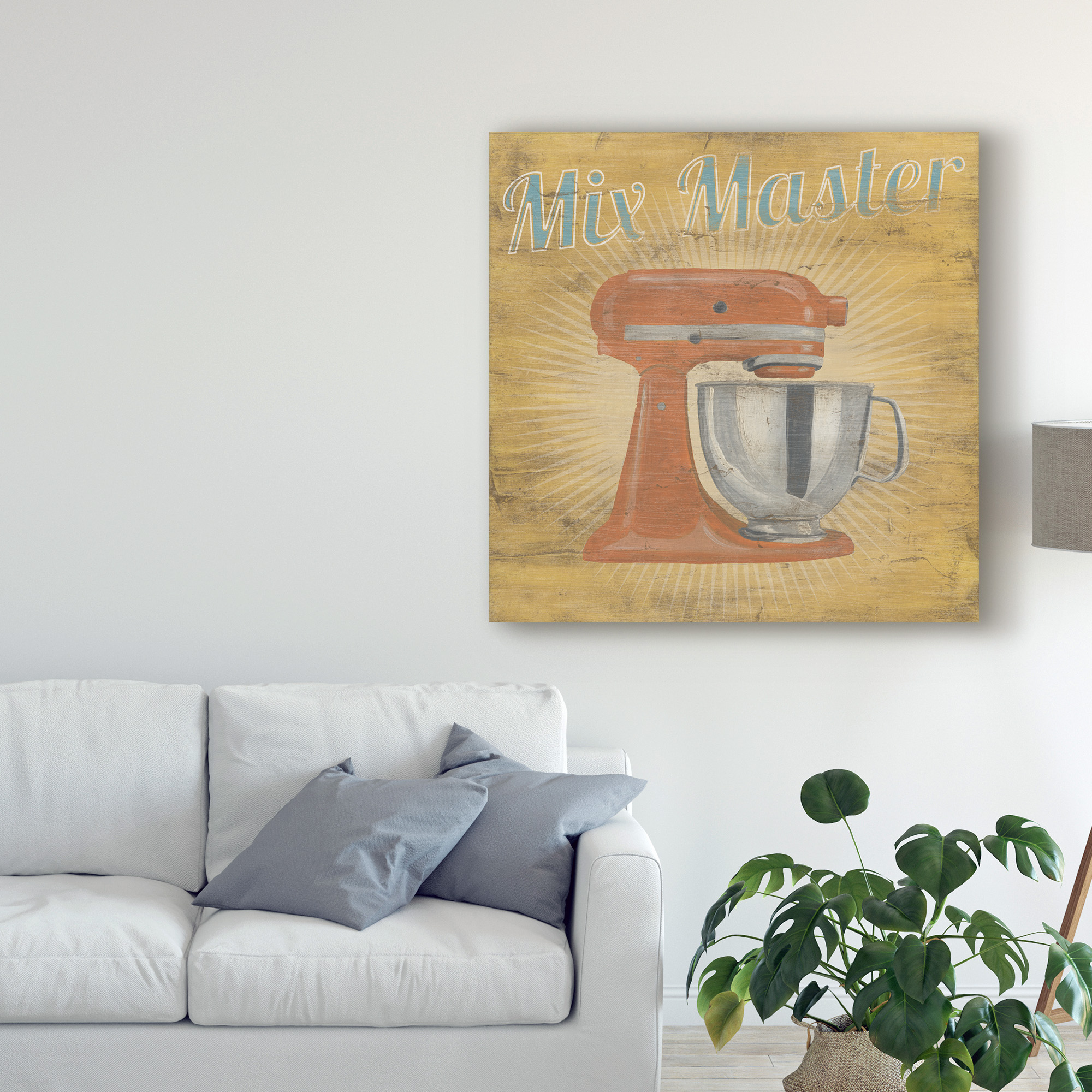 Trademark Fine Art 'Hip Kitchen III' Canvas Art by June Erica Vess