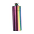 thumbnail image 2 of Mini pastillero contenedor de acero inoxidable portátil duradero caja de almacenamiento fácil de llevar sellado llavero caso impermeable para Yinane Estuche para llavero, 2 of 8