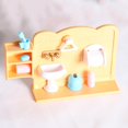 thumbnail image 4 of 12th Dollhouse Baño Juego de imaginación Juguete Bañera Lavabo Decoración de Estilo 2 Sunnimix baño de casa de muñecas, 4 of 8