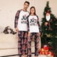 thumbnail image 3 of Conjunto de pijamas a juego para la familia, peleles de Navidad para mamá, papá y niños, ropa de dormir suelta informal, pijamas de aspecto familiar de Navidad, nuevo, 3 of 3