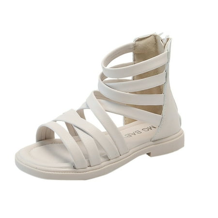 

Toddler Girls Beige Princess Sandals 4.5 Years-5 Years