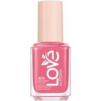 LOVE by essie Nail Polish, 80% Plant-based, Salon-Quality, Vegan, Pink, Spinning In Joy, 0.46 Fl Oz