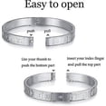 thumbnail image 3 of 3 pulseras de acero inoxidable para hombre, brazalete con números romanos dorados, pulsera con cable trenzado, brazalete ajustable, pulsera de joyería de lujo para hombre, 3 of 4