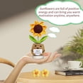 thumbnail image 6 of Teacher Gifts, Positive Sunflower Crochet with Heart Warming Card- Gift for Teacher Appreciation, Thank You Gifts for Coworkers, Nursing Clinical Instructor, Graduation Gifts, 6 of 8