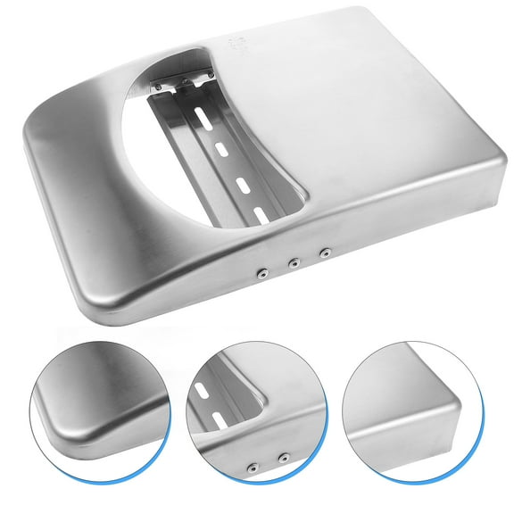 FRCOLOR Stainless Steel Toilet Seat Cover Dispenser 1 Set for Home Bathroom Commercial Restroom Use