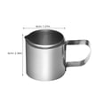 thumbnail image 2 of BESTYASH 2 Pcs Pichets à Espresso pour Faire du Café et Ranger dans un Design Moderne Argenté, 2 of 8