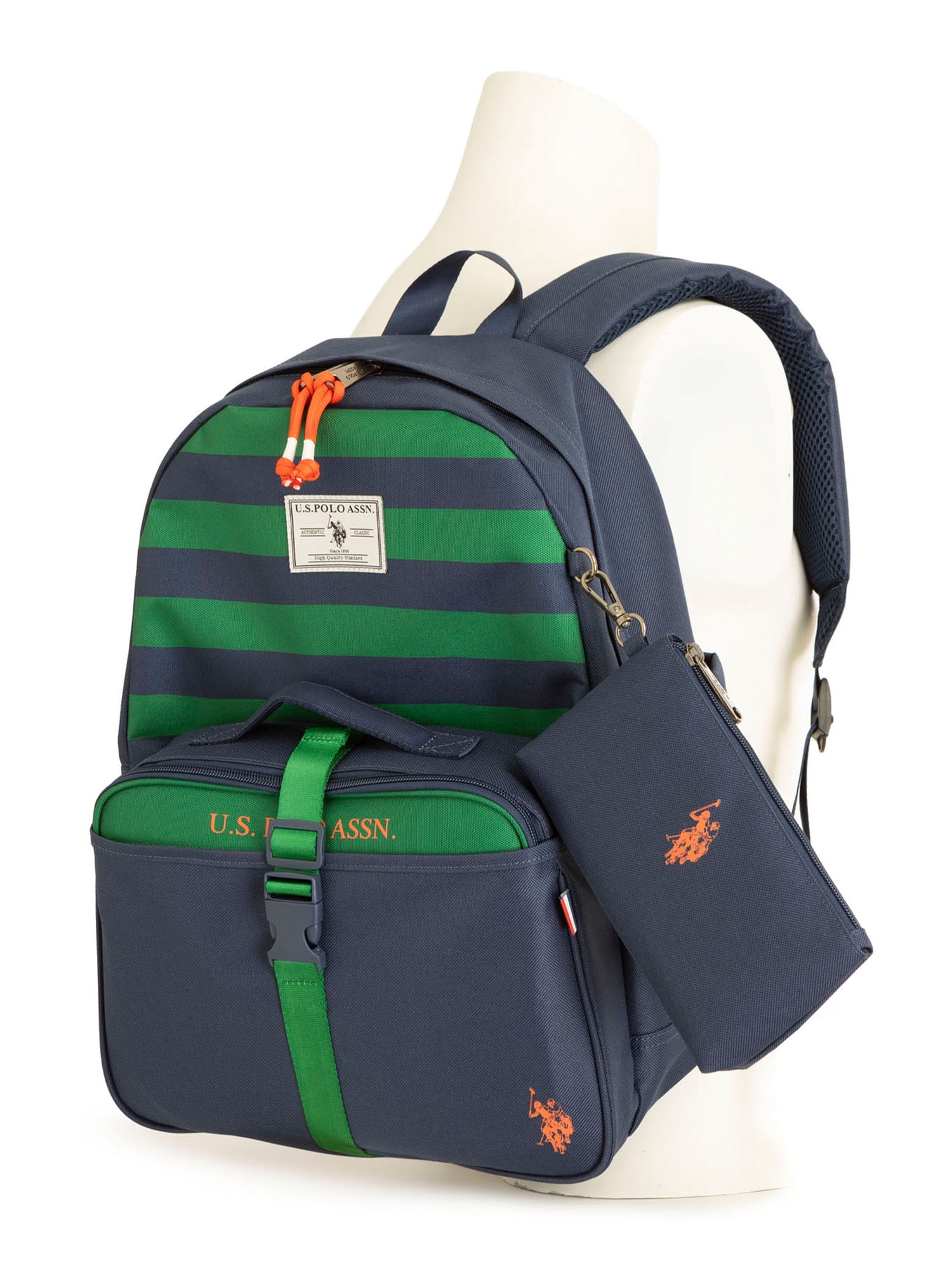 Brand New Mini Backpack ?US Polo! ? U.S. Polo Assn. Boys Water-Resistant Backpack, Lunch Tote  main image 3