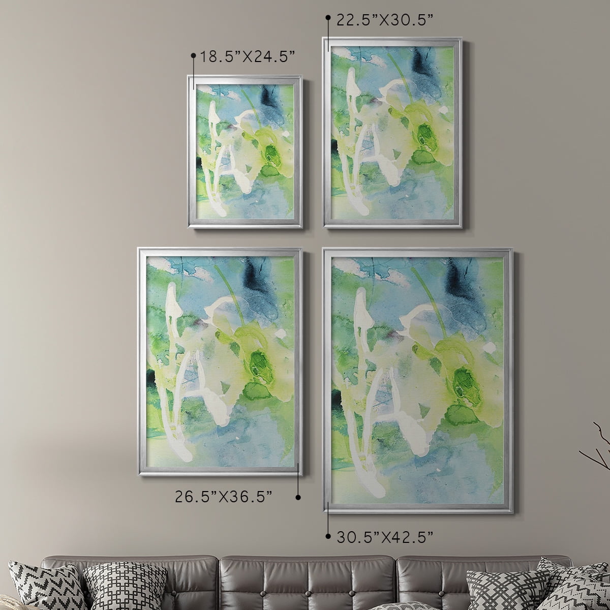 Rising Above III Premium Framed Print, in Gold, Black, or Silver - Ready to Hang