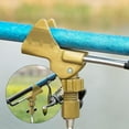 thumbnail image 5 of Adjustable Fishing Rod Holder with Alarm Bells, Gold Dual-Purpose Ground Plug for Bank and Sea Fishing, 5 of 6