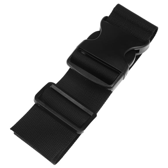 SEWOART Adjustable Black Fanny Pack Extender Strap with Buckle for Waist Bag and Shoulder Strap Extension