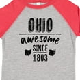 thumbnail image 4 of Inktastic Ohio Awesome Since 1803 Boys or Girls Toddler T-Shirt, 4 of 5