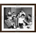 thumbnail image 5 of Art.com Children Inoculated Against Diphtheria Photo, Brown Frame Wall Art, 40" x 32", 5 of 5