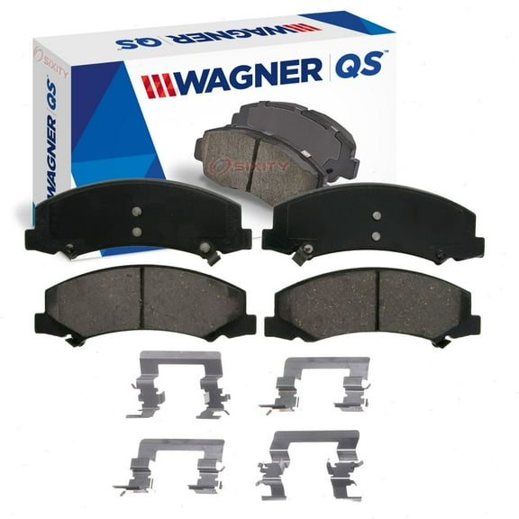 Wagner Front QS Disc Brake Pad Set compatible with Chevrolet Impala 3.5L 3.6L 3.9L 5.3L V6 V8 2006-2013