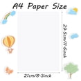 thumbnail image 6 of Benvo 12 Sheets Printable Shrink Film Plastic Sheets Shrinky Art Film A4 Shrinkable Paper for Inkjet Printer Sanded Shrink Sheets for Creative DIY Handmade Craft (White 8.3 x 11.6 inch/ 21 x 29.5 cm), 6 of 7