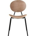thumbnail image 6 of Lorell Bentwood Cafe Chairs Plywood Seat - Plywood Back - Metal, Powder Coated Steel Frame - Walnut - 2 / Carton, 6 of 7