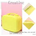 thumbnail image 3 of Miangastore 1Pc Portable Solid Color Cosmetics Case Lady Makeup Storage Hangheld Bag, 3 of 8