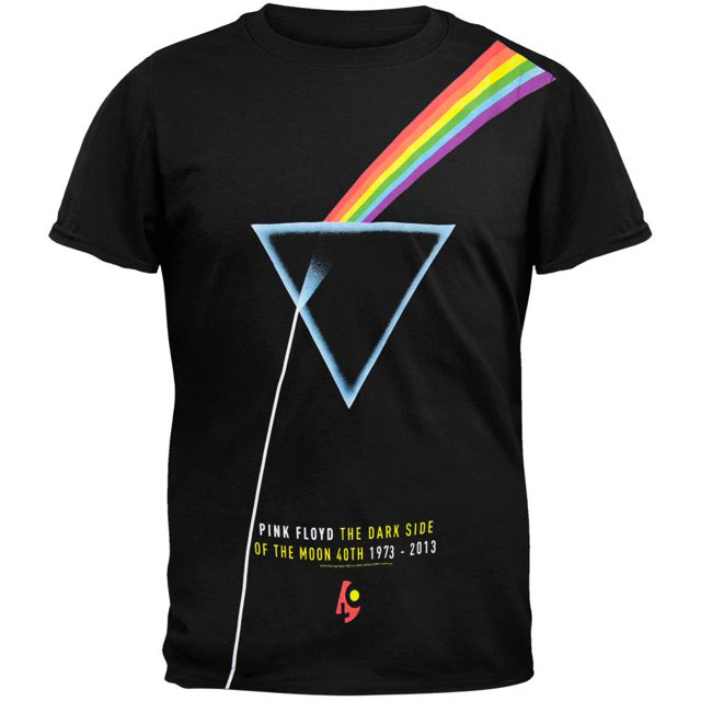 Pink Floyd - Dark Side of the Moon T-Shirt 40th Subway