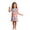 Pink, variant on NIEWTR Halloween for Girls Flutter Sleeve Nightgown Summer Casual Cartoon Print Dress
