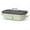 Sage Green, variant on 4 qt Black Rectangle Manual Slow Cooker with Ceramic Inner Pot for Family Diet, Dishwasher Safe