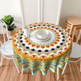 thumbnail image 5 of Mandala Round Tablecloth 60 Inch Waterproof Tablecloths Boho Table Cloth Decorative for Picnic Party Holiday Home Indoor Outdoor, 5 of 5
