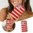 thumbnail image 3 of Fashionable Red Striped Phone Stand Out While Keeping Your Phone Great for All Ages!, 3 of 6
