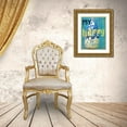 thumbnail image 3 of Lewis, Sheldon 12x14 Gold Ornate Wood Framed with Double Matting Museum Art Print Titled - Happy Place, 3 of 4