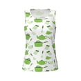 thumbnail image 3 of Picia Kitchen Utensiles Cooking Pots Pattern Women's Workout Tank Top,Breathable Activewear,Slim Fit Athletic Top,Versatile Workout Moisture-wicking top-Medium, 3 of 9