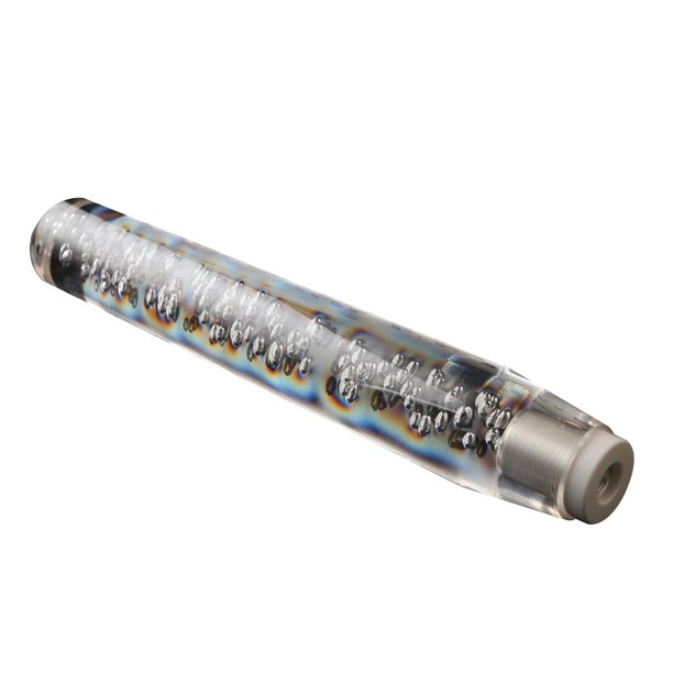 Perilla de cambio de luz LED RGB, palanca de cambios de burbuja transparente de cristal, 3 Abanopi Perilla de cambio de marchas