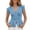 Light Blue, variant on Womens V Neck Denim Vests Tops Trendy Summer Casual Y2k Fitted Pleated Button Down Sleeveless 2026 Fashion Jean Tops Blue XL